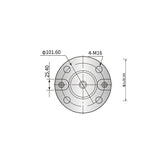SK inner cold bridge boring shank - Makotools Industrial Supply Tools for Metal Cutting